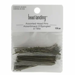 12 Packs: 120 ct. (1,440 total) Mixed Head Pins by Bead Landing™