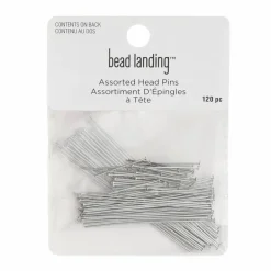 12 Packs: 120 ct. (1,440 total) Mixed Head Pins by Bead Landing™