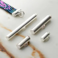 12 Packs: 16 ct. (192 total) Mixed Metal Slider End Tubes by Bead Landing™
