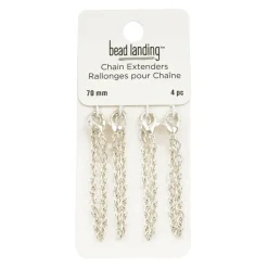 12 Packs: 4 ct. (48 total) 70mm Chain Extender by Bead Landing™