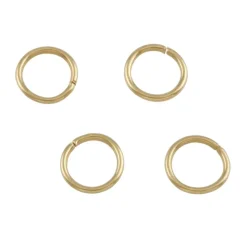 12 Packs: 85 ct. (1,020 total) 9mm Gold Jump Rings by Bead Landing™