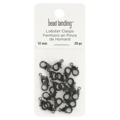 12 Packs: 20 ct. (240 total) 12mm Lobster Clasps by Bead Landing™