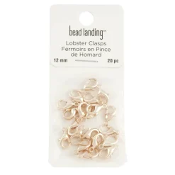 12 Packs: 20 ct. (240 total) 12mm Lobster Clasps by Bead Landing™