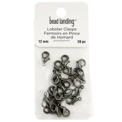 12 Packs: 20 ct. (240 total) 12mm Lobster Clasps by Bead Landing™