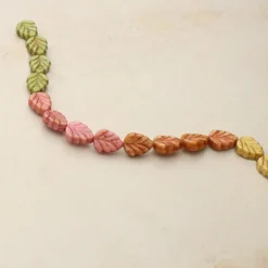 6 Packs: 16 ct. (96 total) 10mm Mixed Czech Glass Leaf Beads by Bead Landing™
