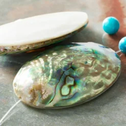 12 Packs: 2 ct. (24 total) Multicolor Abalone Nugget Beads by Bead Landing™