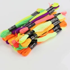 12 Packs: 36 ct. (432 total) Neon Embroidery Floss by Loops & Threads®