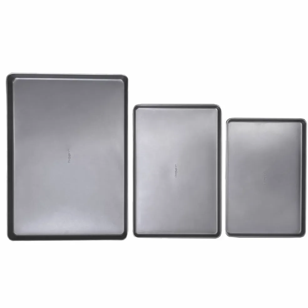 6 Packs: 3 ct. (18 total) Non-Stick Cookie Sheet Set by Celebrate It®