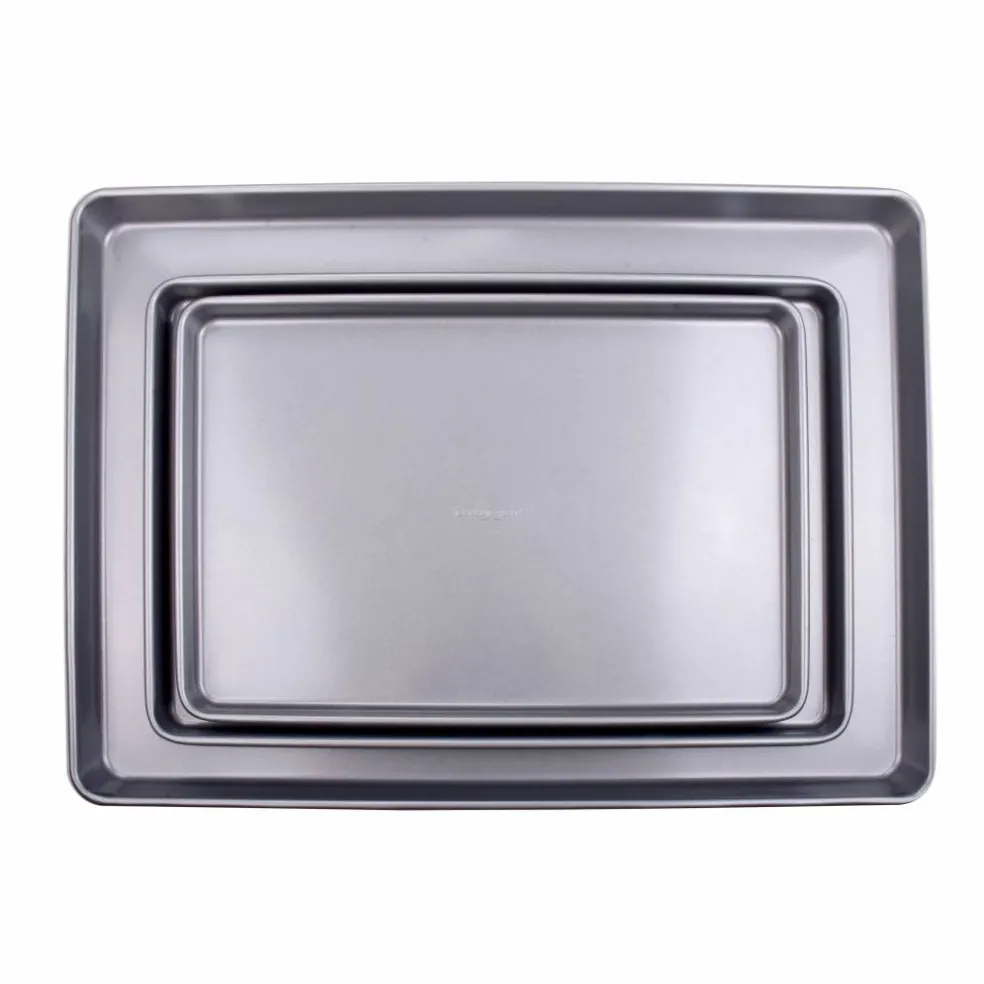 6 Packs: 3 ct. (18 total) Non-Stick Cookie Sheet Set by Celebrate It®