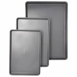 6 Packs: 3 ct. (18 total) Non-Stick Cookie Sheet Set by Celebrate It®