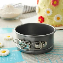 6 Packs: 3 ct. (18 total) Non-Stick Mini Springform Pan Set by Makery®