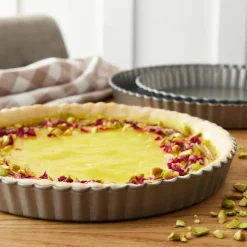 6 Packs: 3 ct. (18 total) Non-Stick Quiche & Tart Pan Set by Celebrate It®