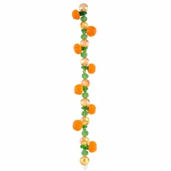 12 Packs: 8 ct. (96 total) Orange Pumpkin Lampwork Glass Bead Mix by Bead Landing™