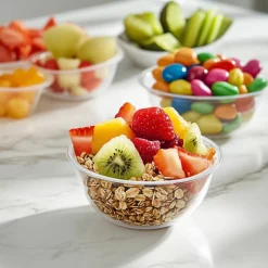 12 Packs: 20 ct. (240 total) 5.5oz. Clear Plastic Bowls by Celebrate It™