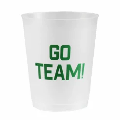 12 Packs: 6 ct. (72 total) 15.5oz. Go Team Frosted Plastic Cups by Celebrate It™