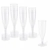 12 Packs: 16 ct. (192 total) 5oz. Plastic Champagne Flutes by Celebrate It™