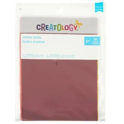 12 Packs: 50 ct. (600 total) Primary Acetate Sheets by Creatology™