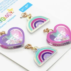 12 Packs: 4 ct. (48 total) Rainbow & Heart Charms by Creatology™