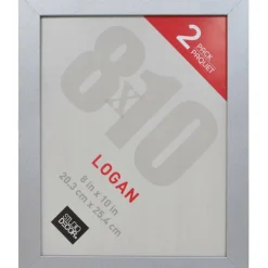 12 Packs: 2 ct. (24 total) Silver Tabletop Frames, Logan by Studio Décor®