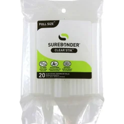10 Packs: 20 ct. (200 total) Surebonder® Clear Stik™ Full Size™ Glue Sticks