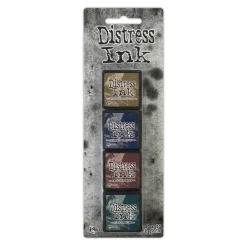 6 Packs: 4 ct. (24 total) Tim HoltzĀ® Distress Ink Pad Mini Kit #12