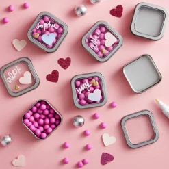 6 Packs: 30 ct. (180 total) Tin Favor Boxes by Celebrate It™ Occasions™