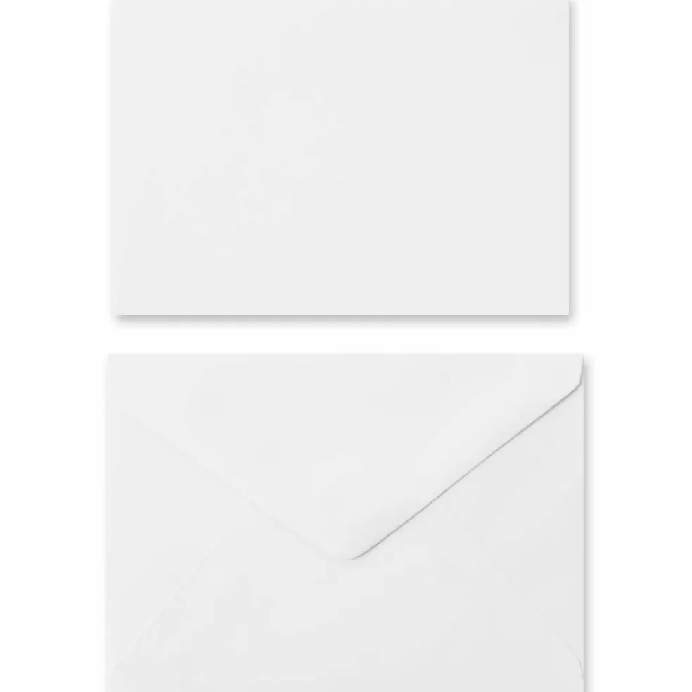 12 Packs: 10 ct. (120 total) White Cards & Envelopes by Recollections™, 5" x 7"