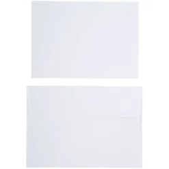 12 Packs: 20 ct. (240 total) White Cards & Envelopes by Recollections™, 2.5" x 3.5"