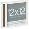 9 Packs: 2 ct. (18 total) White Fundamentals 12" x 12" Display Box by Studio Décor®