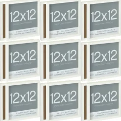 9 Packs: 2 ct. (18 total) White Fundamentals 12