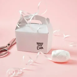 12 Packs: 10 ct. (120 total) White Gable Boxes by Celebrate Itâ„¢