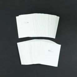 12 Packs: 75 ct. (900 total) White Paper Earring Cards by Bead Landing™