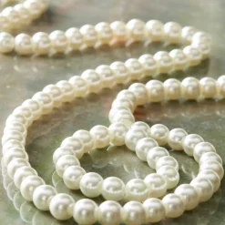 12 Packs: 160 ct. (1920 total) White Pearl Glass Beads, 6mm by Bead Landing™
