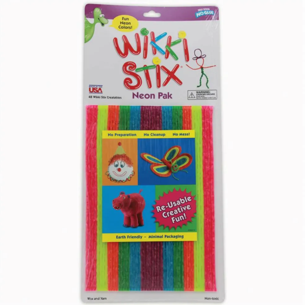 24 Packs: 48 ct. (1,152 total) Wikki Stix® Neon Colors