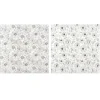 6 Packs: 2 ct. (12 total) 12" x 12" Black & White Floral Print Sublimation Sheets by Make Market®