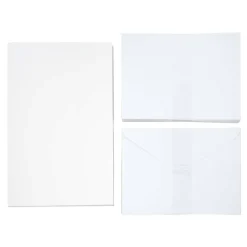12 Packs: 50 ct. (600 total) 5" x 6.5" Cards & Envelopes by Recollections™