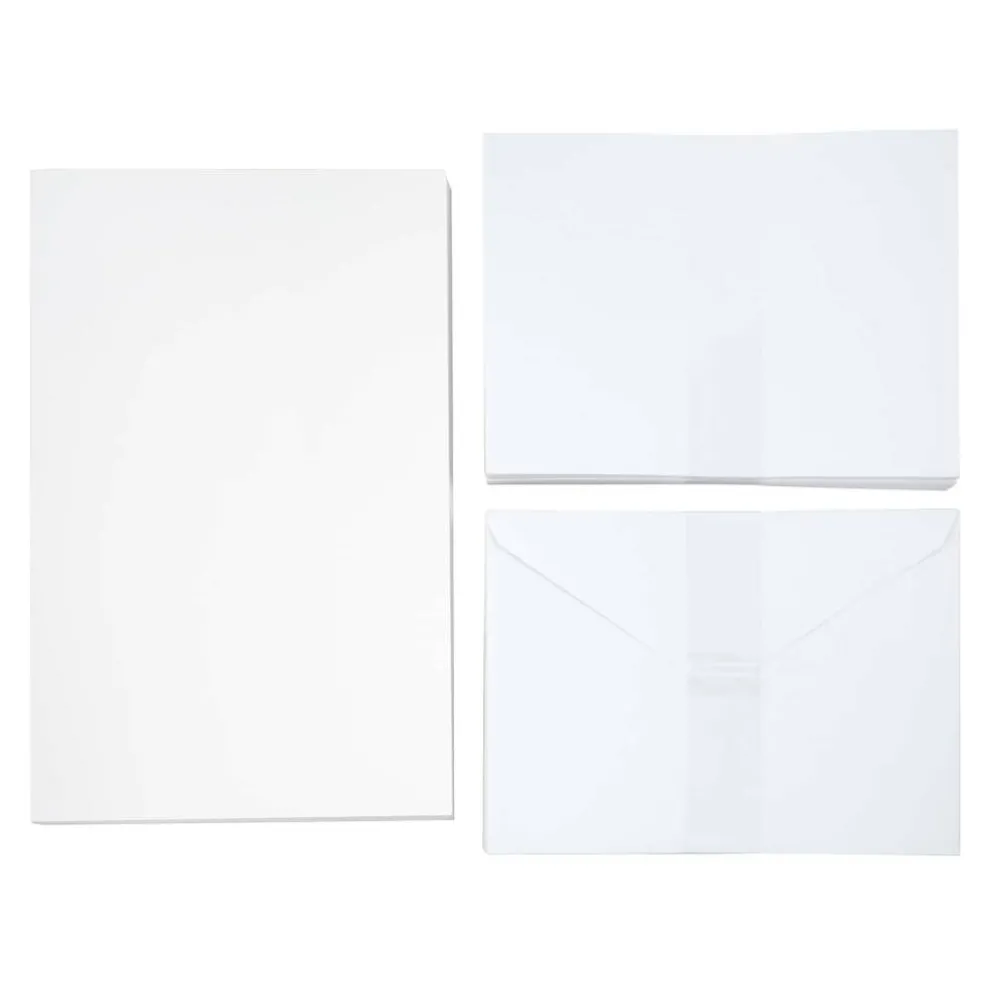 12 Packs: 50 ct. (600 total) 5" x 6.5" Cards & Envelopes by Recollections™