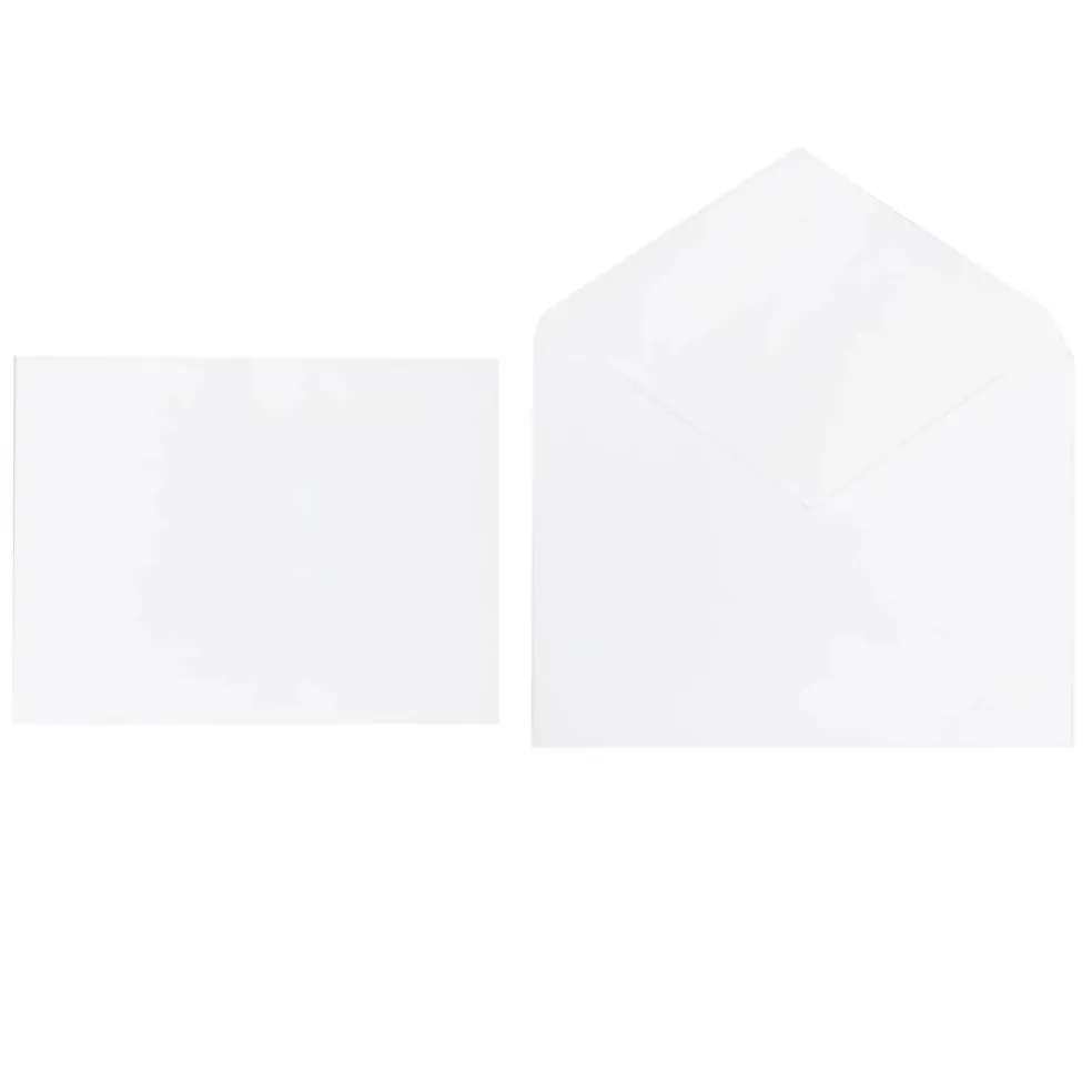 12 Packs: 50 ct. (600 total) 5" x 6.5" Cards & Envelopes by Recollections™