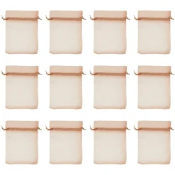 12 Packs: 12 ct. (144 total) 3" x 4" Gold Organza Favor Bags by Celebrate It™