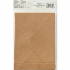12 Packs: 10 ct. (120 total) 5" x 7" Kraft Folded Cards & Envelopes by Recollections™