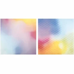 6 Packs: 2 ct. (12 total) 12" x 12" Rainbow Sublimation Sheets by Make Market®