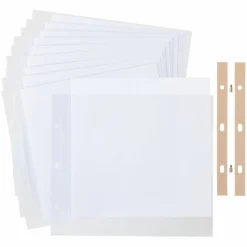 12 Packs: 10 ct. (120 total) 8" x 8" Scrapbook Album Refill by Recollections™
