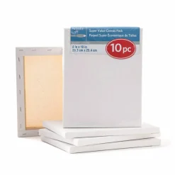 4 Packs: 10 ct. (40 total) 8" x 10" Super Value Canvas by Artist's Loft®