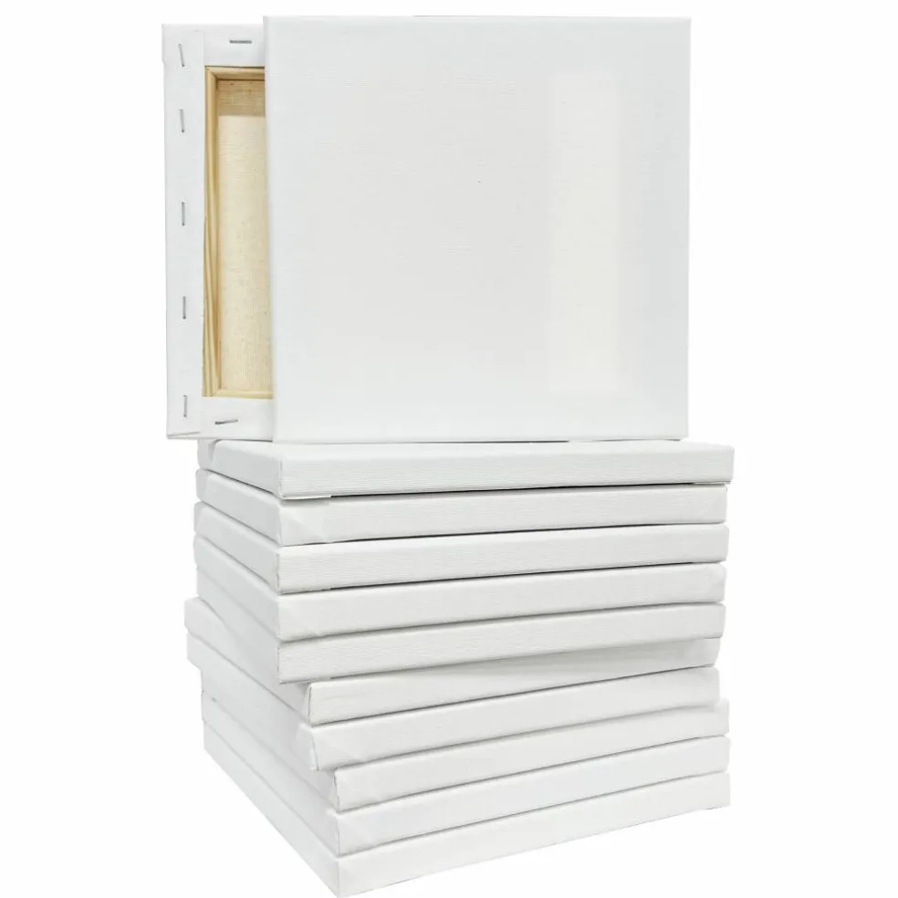 8 Packs: 12 ct. (96 total) 8" x 8" Super Value Canvas by Artist's Loft®