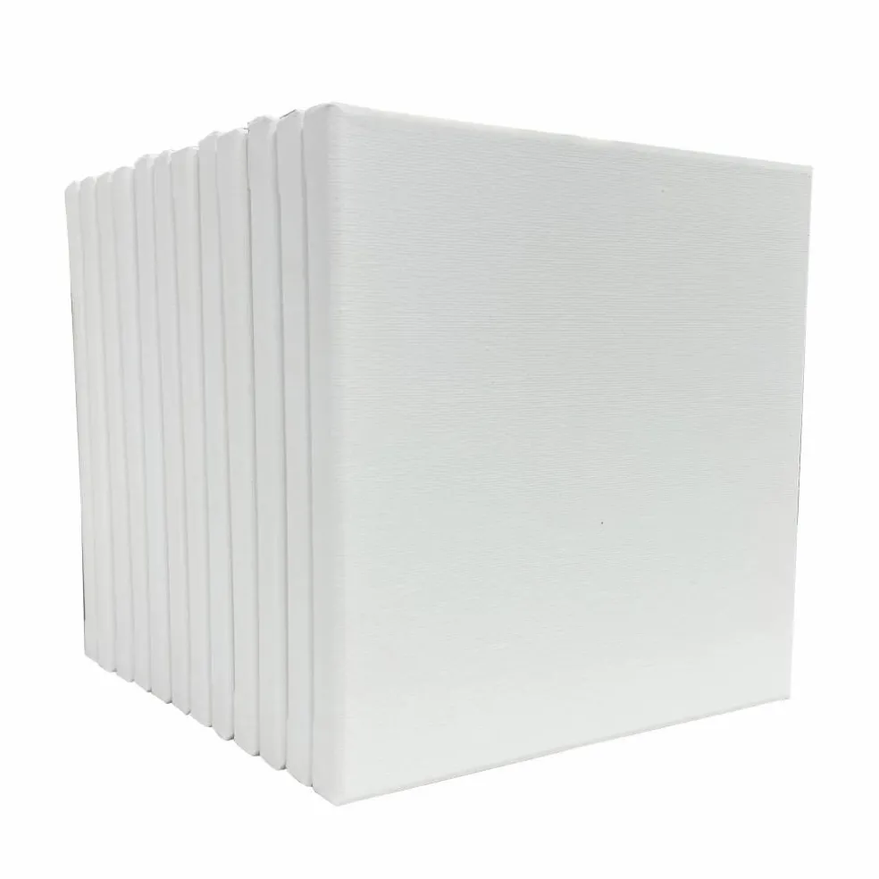 8 Packs: 12 ct. (96 total) 8" x 8" Super Value Canvas by Artist's Loft®