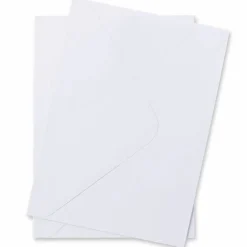 12 Packs: 50 ct. (600 total) 5.25" x 7.25" White Envelopes by Recollections™