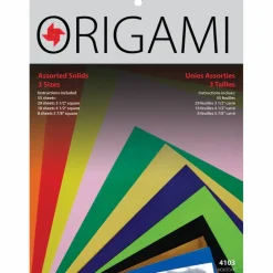 12 Packs: 55 ct. (660 total) Yasutomo® Assorted Solids Origami Paper