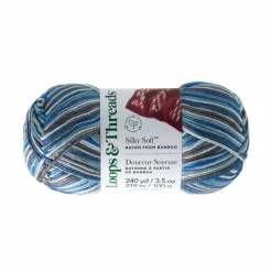 15 Pack: Silky Soft™ Multi Yarn by Loops & Threads®
