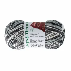 15 Pack: Silky Soft™ Multi Yarn by Loops & Threads®