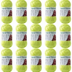 15 Pack: Silky Soft™ Yarn by Loops & Threads®